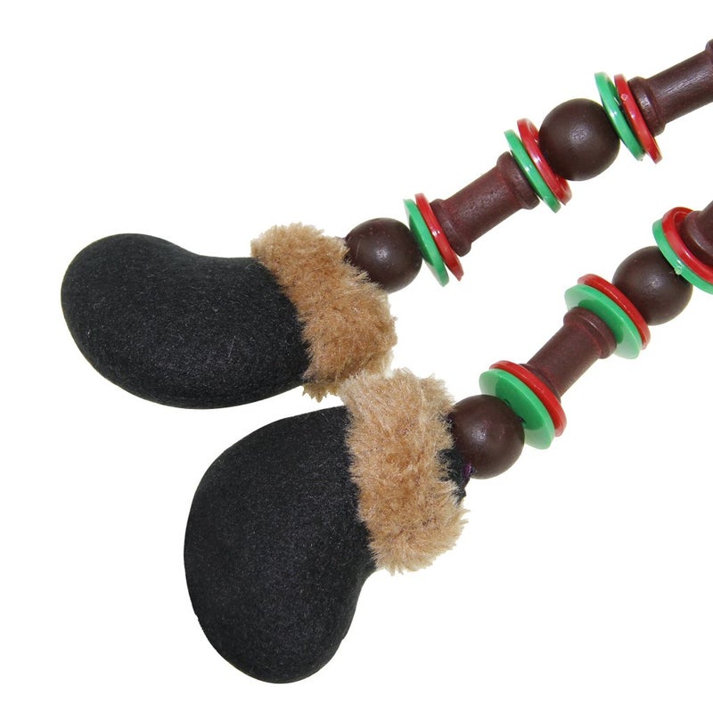 BXT Christmas Decorations Cute Sitting Santa Claus Snowman Figurine Christmas Tree Hanging Decoration Plush Stuffed Toy Doll Home Office Indoor Outdoor Table Fireplace Window Ornament Decor Xmas Gift - Image 5